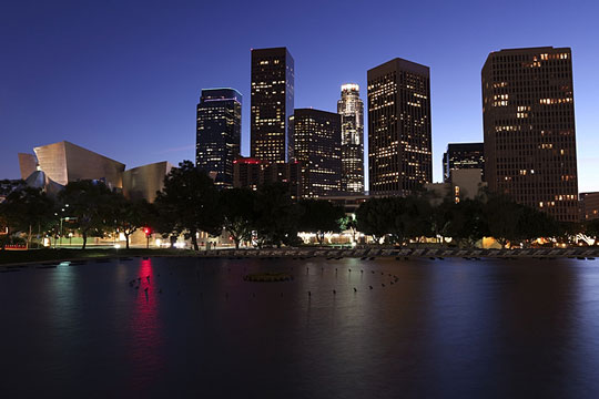 Los Angeles Skyline at Night